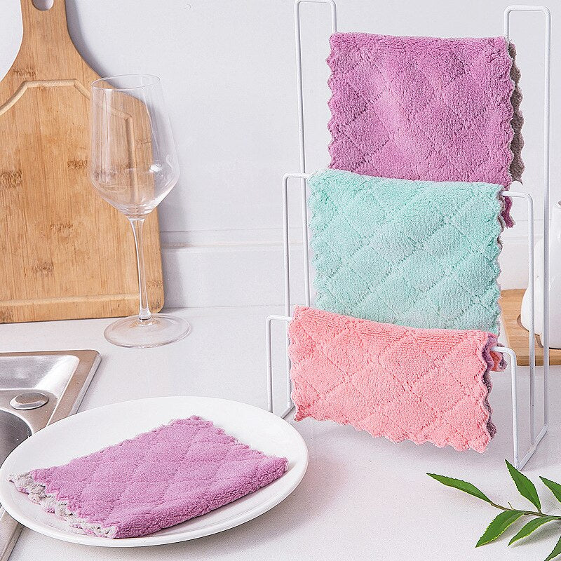 Set 2 lavete microfibra, universale 30 x 30 cm - Auros