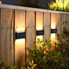 Set 2 lampi solare de perete cu iluminare sus si jos 10 leduri - Auros