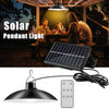 Set panou solar cu 2 becuri LED cu aplica, telecomanda, 50W - Auros