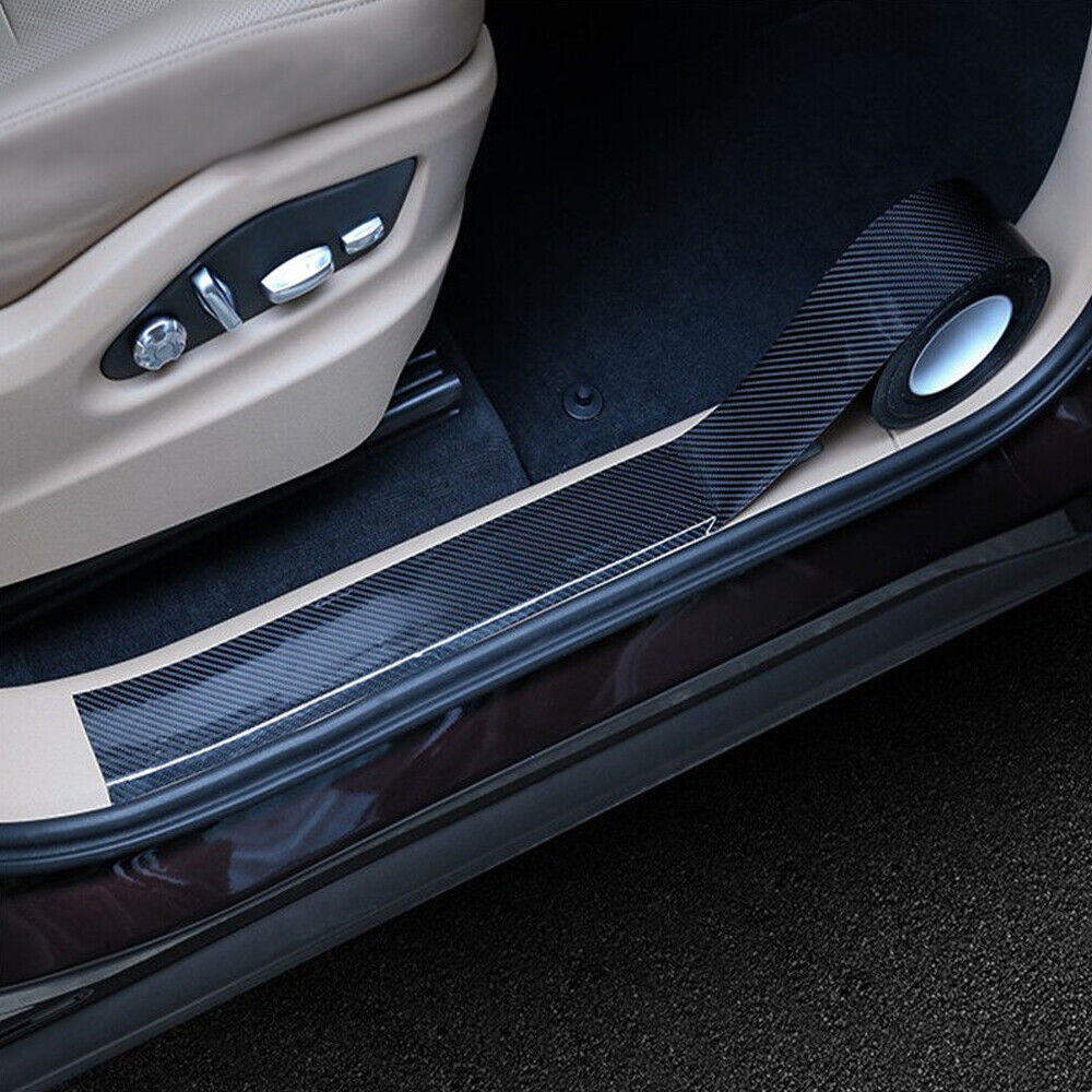 Folie de protectie praguri auto, aspect carbon 3D, rola 5cm x 3m - Auros