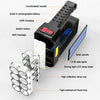 Lanterna cu 8 LED-uri si LED COB incarcare solara si USB - Auros