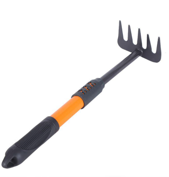 Set 4 unelte de gradina pentru plantare, prelucrare sol si ingrijire plante