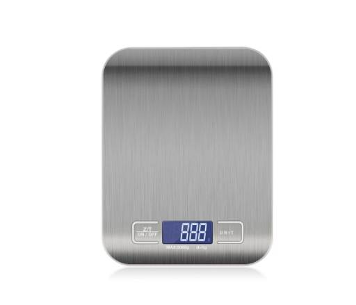 Cantar digital de bucatarie din otel inoxidabil de 5kg - Auros