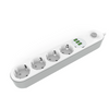 Prelungitor 363A, 4 prize + 3 porturi usb - Auros