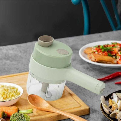 Tocator si maruntitor electric pentru alimente si legume 4 in 1 - Auros