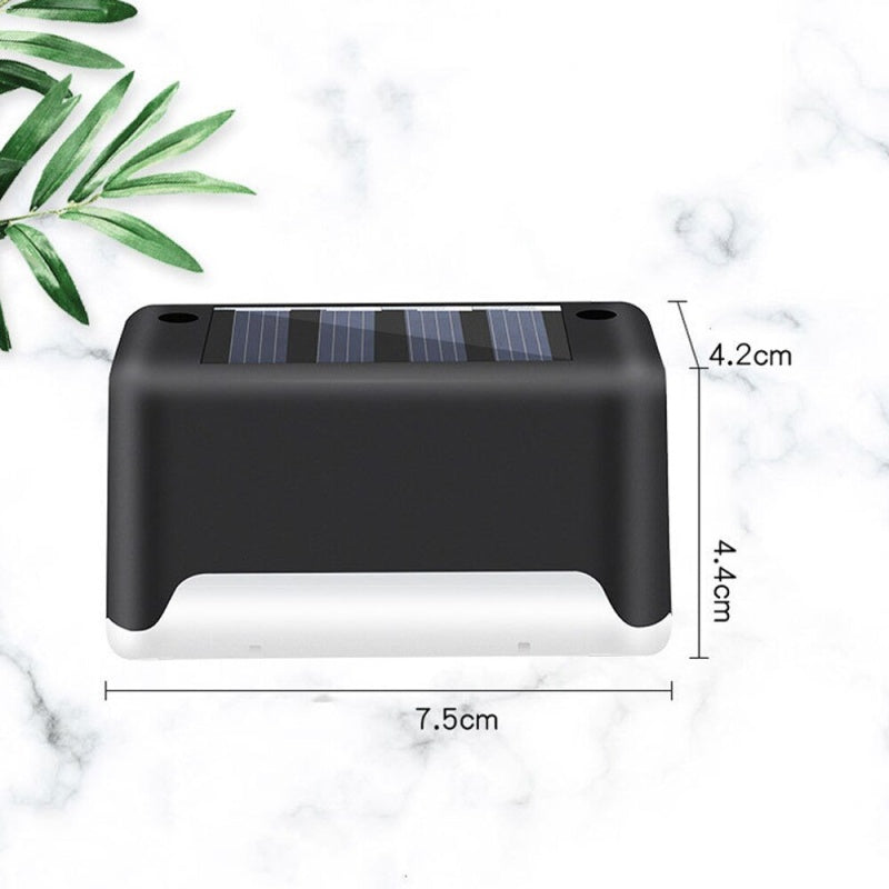 Set 4 lampi solare pentru trepte - Auros
