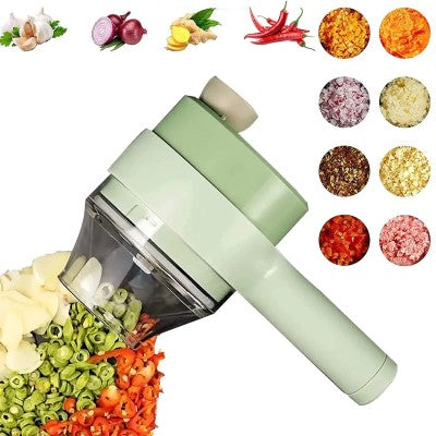 Tocator si maruntitor electric pentru alimente si legume 4 in 1 - Auros