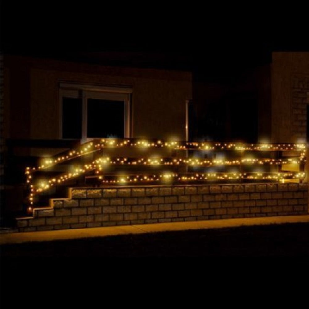 Instalatie de Craciun liniara, pentru exterior, 100m, diverse culori, IP44 - Auros