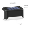 Set 4 lampi solare pentru trepte - Auros
