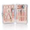 Trusa manichiura profesionala 18 piese, Rose&Gold - Auros