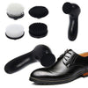 Set pentru lustruit incaltaminte, 4 capete, 2 viteze - Auros