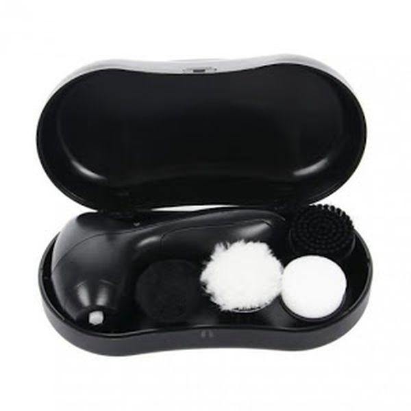 Set pentru lustruit incaltaminte, 4 capete, 2 viteze - Auros