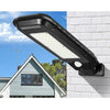 Lampa solara T-100B, senzor de miscare, rezistenta la apa, Negru - Auros
