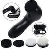Set pentru lustruit incaltaminte, 4 capete, 2 viteze - Auros