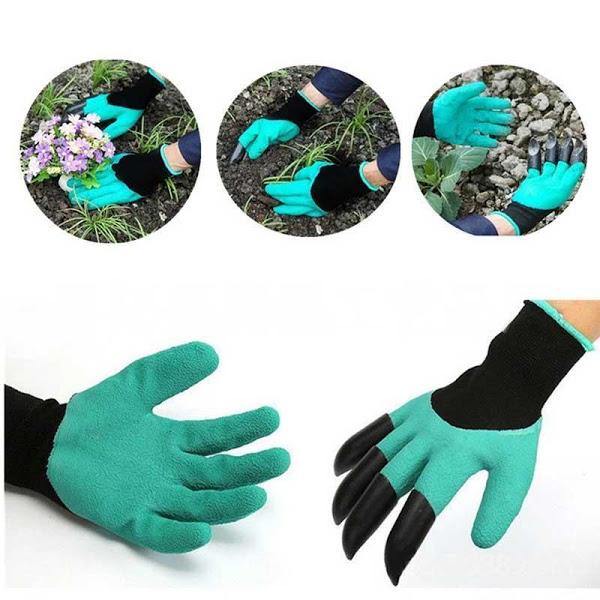 Set 2 manusi cu gheare pentru gradinarit