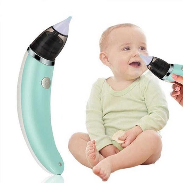 Aspirator nazal cu acumulator incorporat
