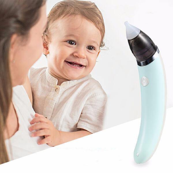Aspirator nazal cu acumulator incorporat