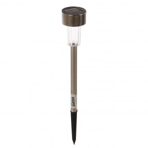 Lampa solara stick inox, H 36 cm, set 6 bucati - Auros