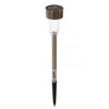 Lampa solara stick inox, H 36 cm, set 6 bucati - Auros