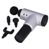 Aparat de masaj Profesional Fascial Gun cu Vibromasaj, portabil, cu acumulator inclus, 4 capete, 6 trepte de viteza
