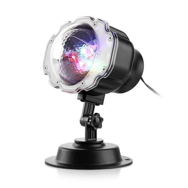 Proiector Laser Snow Flower, imita fulgii de zapada