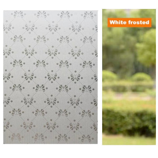 Folie mata pentru geam, tip sablare, protectie vizuala 45x300cm