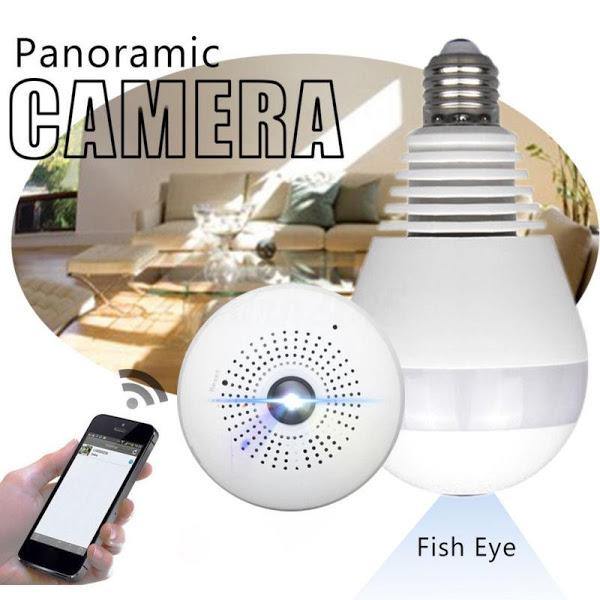 Camera IP Wireless de supraveghere in bec - Full HD 1080P, Panoramic 360 grade