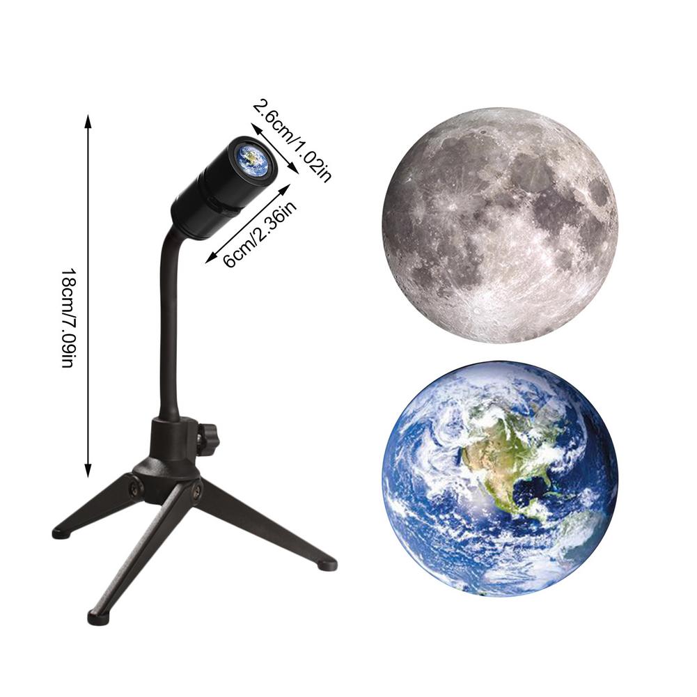 Lampa proiector Luna/pamant, pentru interior cu led 3W - Auros