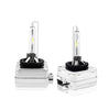 Set 2 becuri Xenon D1S White auto pentru far, suport metalic, 35W, 6000K - Auros